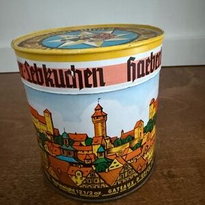 Vintage Haeberlein Metzger Spiced Cake Tin